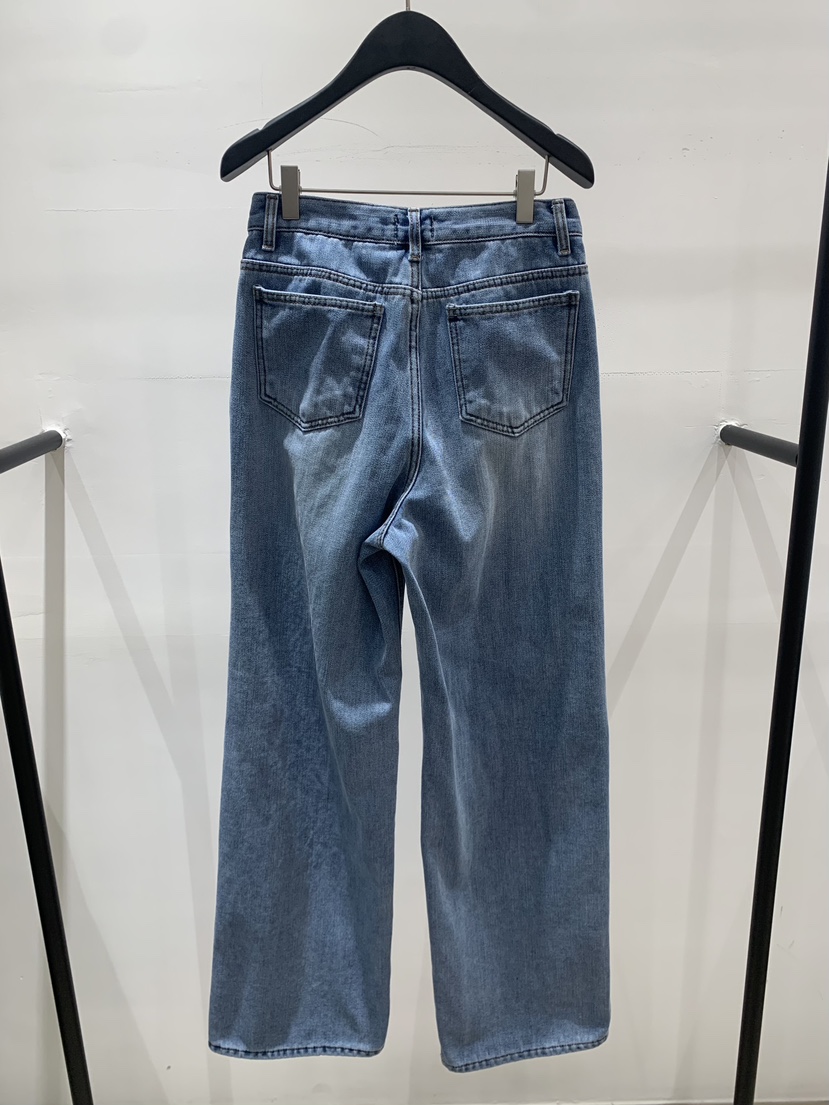 ANOVE東大門㊣直郵女士新品推薦職業真品人氣25秋冬牛仔褲柔軟ANOVE牛仔褲