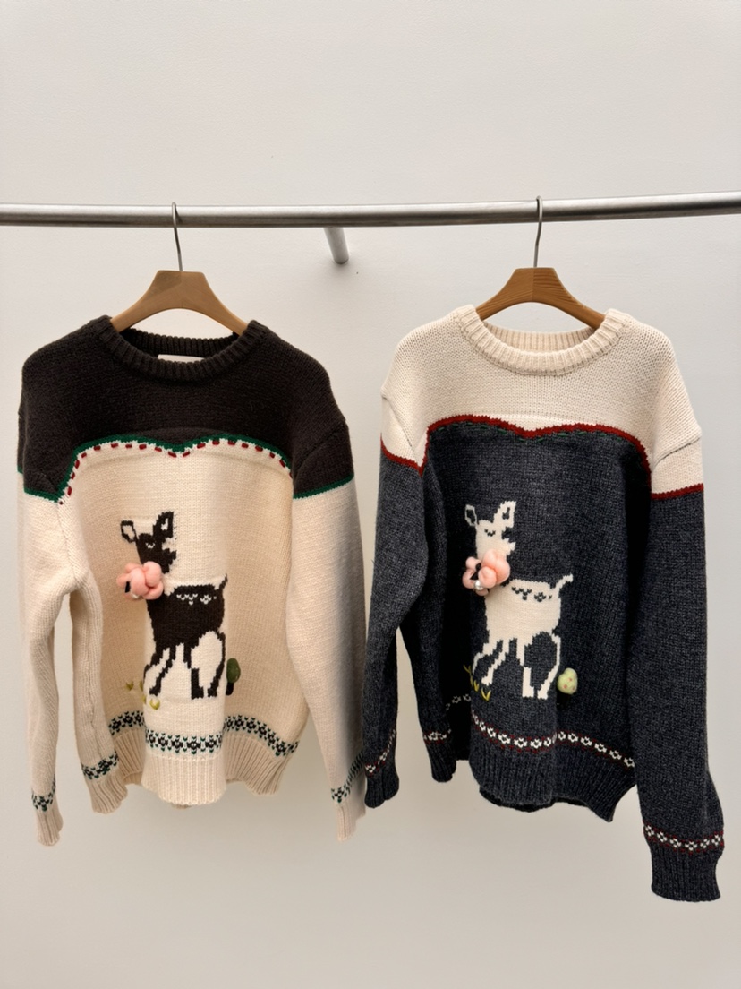 THORE東大門㊣直郵女士新品熱賣休閑職業推薦25秋冬真品毛衣THORE毛衣