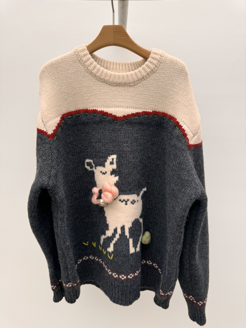 THORE東大門㊣直郵女士新品熱賣休閑職業推薦25秋冬真品毛衣THORE毛衣圖色2