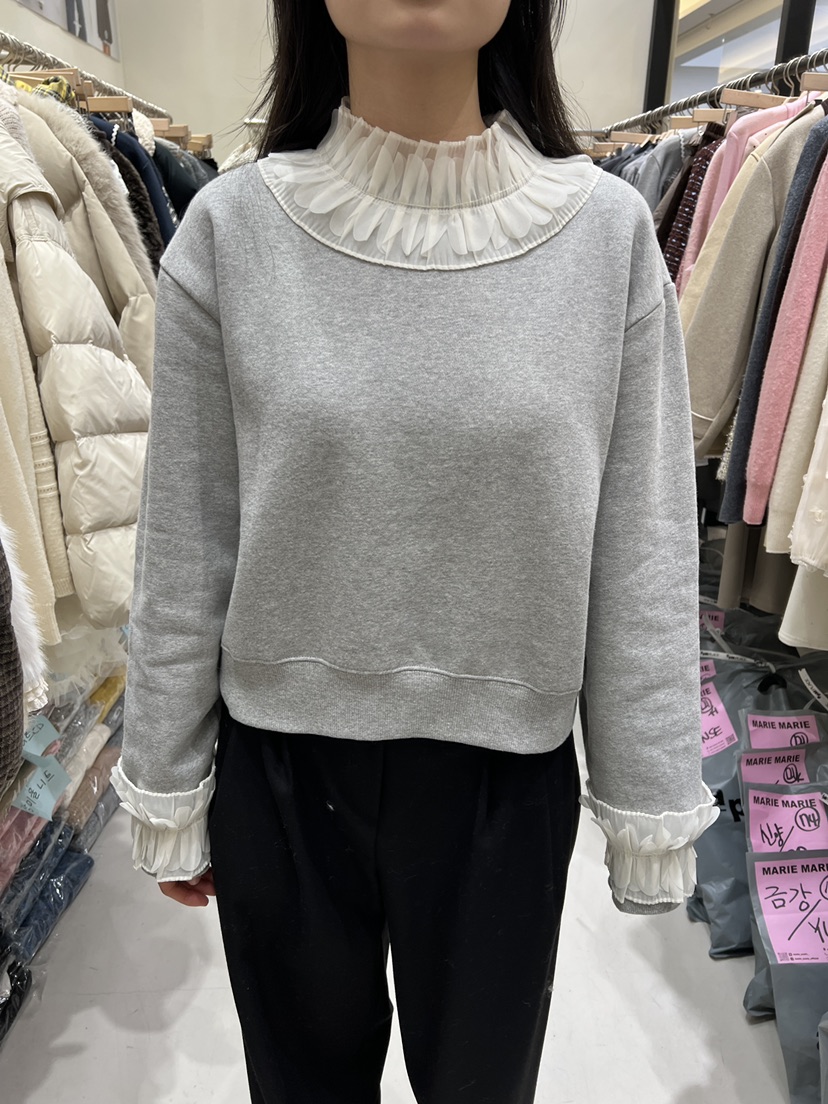 MARIE MARIE韓國直郵㊣女裝新品休閑真品時尚熱賣25秋冬衛衣MARIE MARIE衛衣圖色3