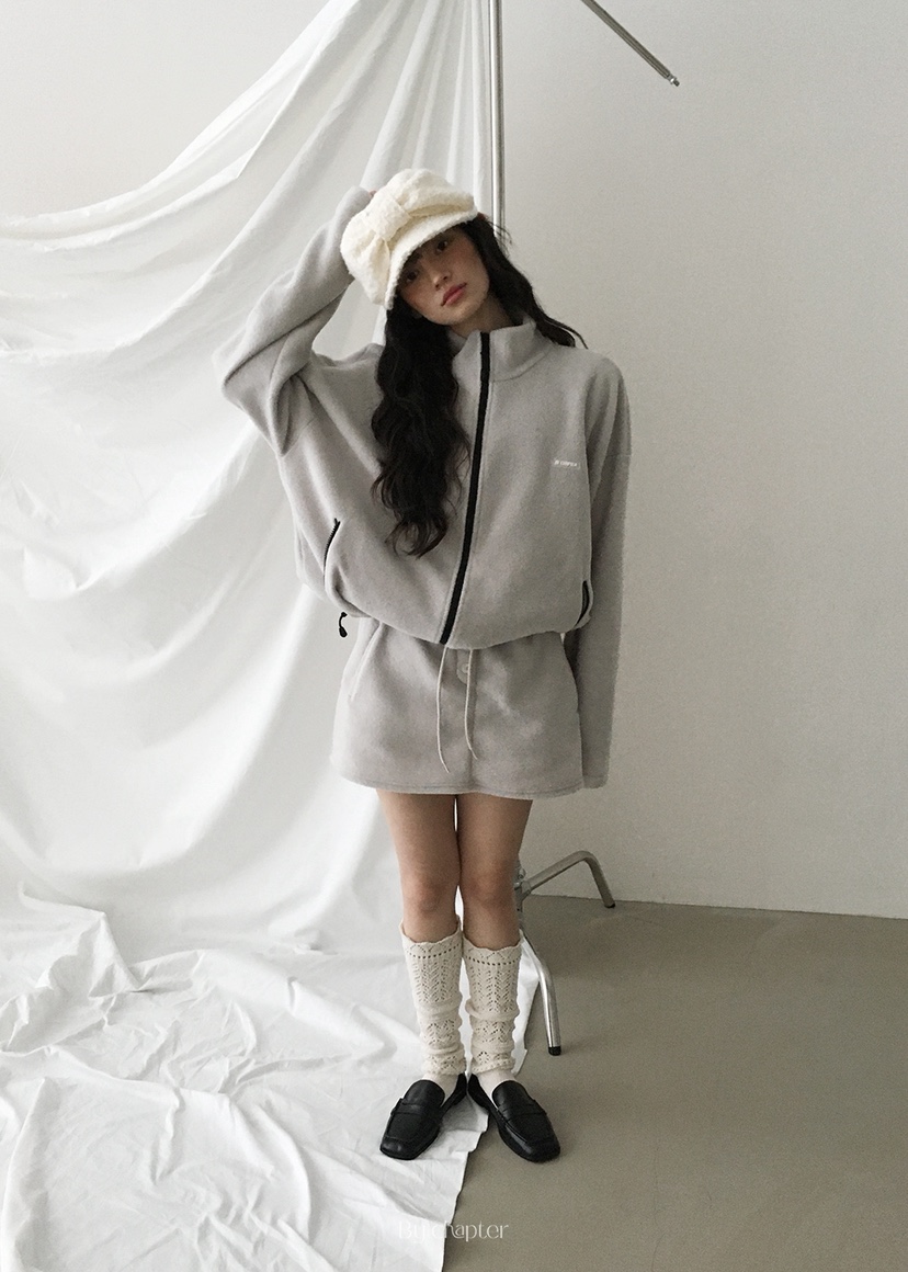 BY CHAPTER東大門㊣代購女裝新款真品人氣時尚休閑夾克抓絨BY Chapter夾克