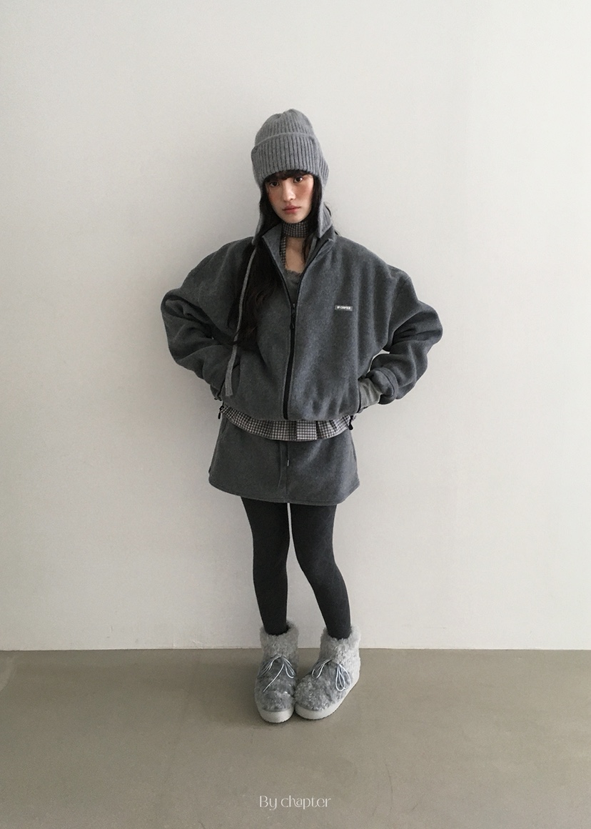 BY CHAPTER東大門㊣代購女裝新款真品人氣時尚休閑夾克抓絨BY Chapter夾克