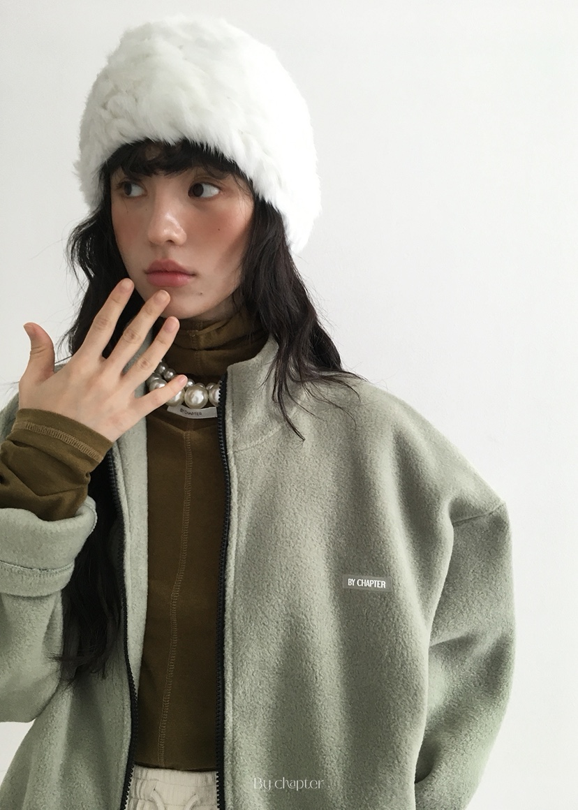 BY CHAPTER東大門㊣代購女裝新款真品人氣時尚休閑夾克抓絨BY Chapter夾克