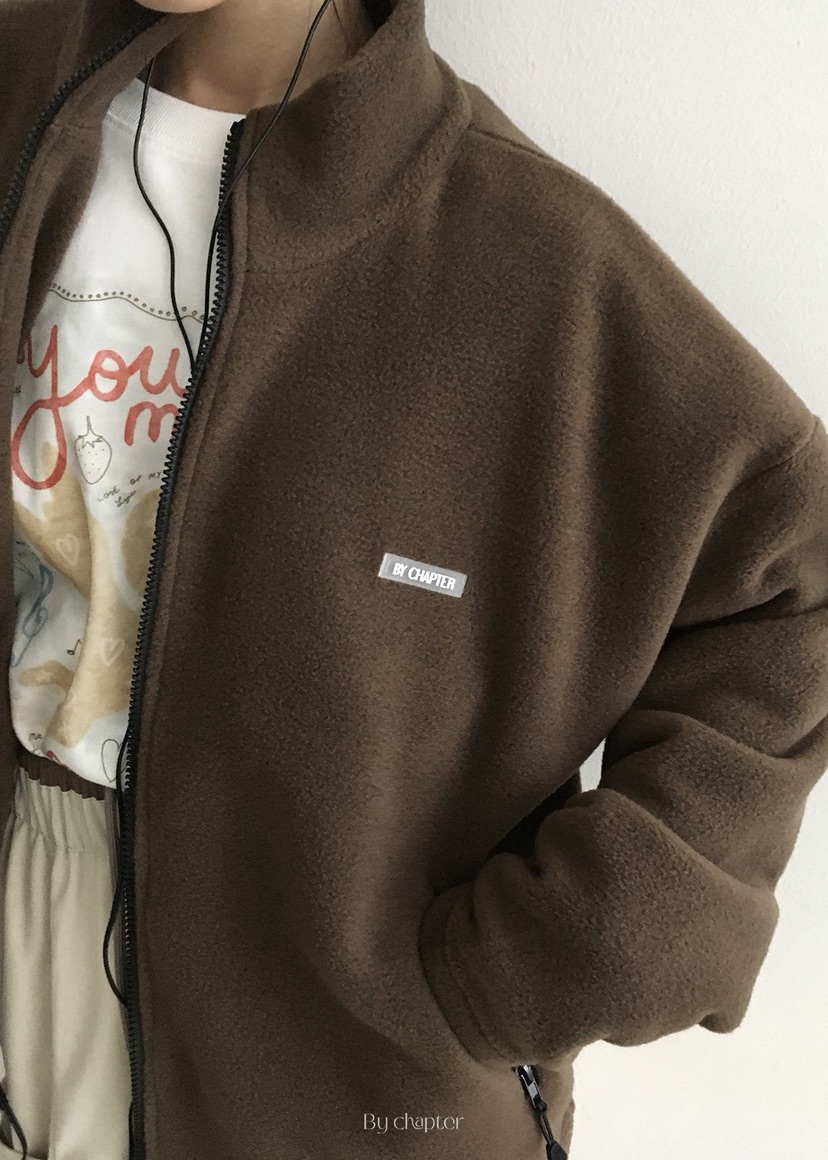BY CHAPTER東大門㊣代購女裝新款真品人氣時尚休閑夾克抓絨BY Chapter夾克
