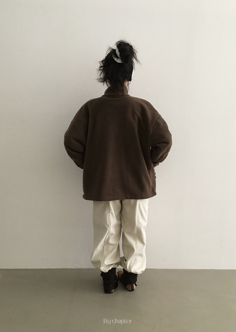 BY CHAPTER東大門㊣代購女裝新款真品人氣時尚休閑夾克抓絨BY Chapter夾克