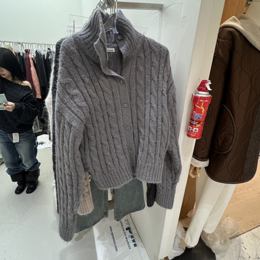 PADO韓國代購㊣女裝新款人氣熱賣真品職業時尚推薦毛衣高領PADO毛衣圖色1