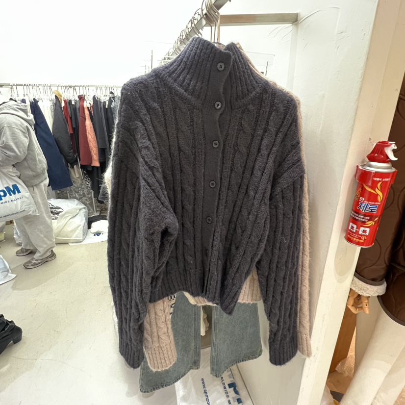 PADO韓國代購㊣女裝新款人氣熱賣真品職業時尚推薦毛衣高領PADO毛衣圖色3