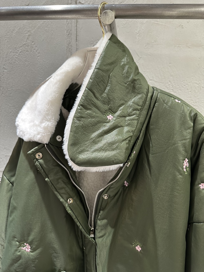 UNICO-p東大門㊣代購女士新款時尚25秋冬職業短款棉服兔子UNICO短款棉服