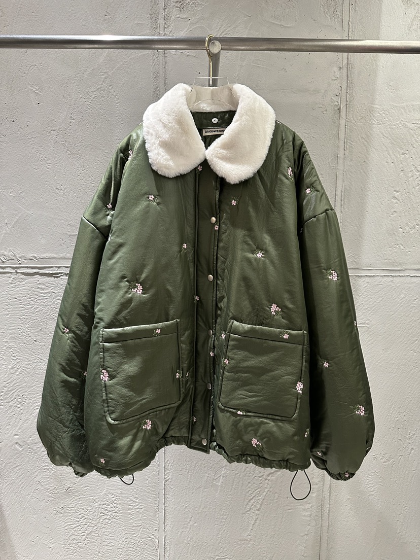 UNICO-p東大門㊣代購女士新款時尚25秋冬職業短款棉服兔子UNICO短款棉服圖色1