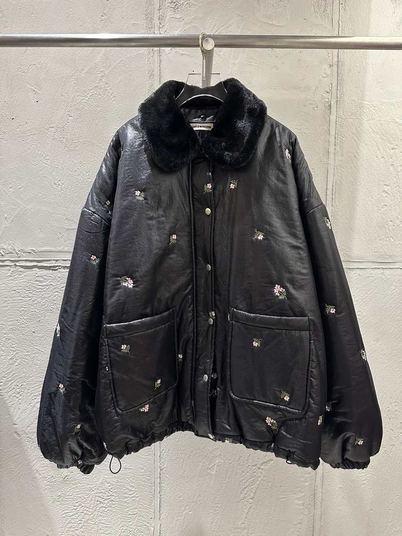 UNICO-p東大門㊣代購女士新款時尚25秋冬職業短款棉服兔子UNICO短款棉服圖色2