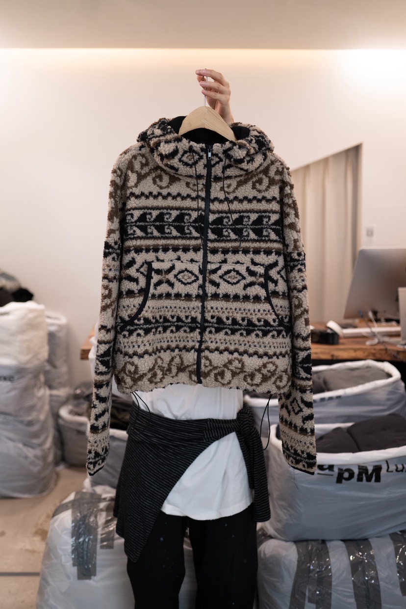 FRIC韓國代購㊣女士新品職業人氣真品休閑25秋冬衛衣連帽拉鏈衫FRIC衛衣圖色2