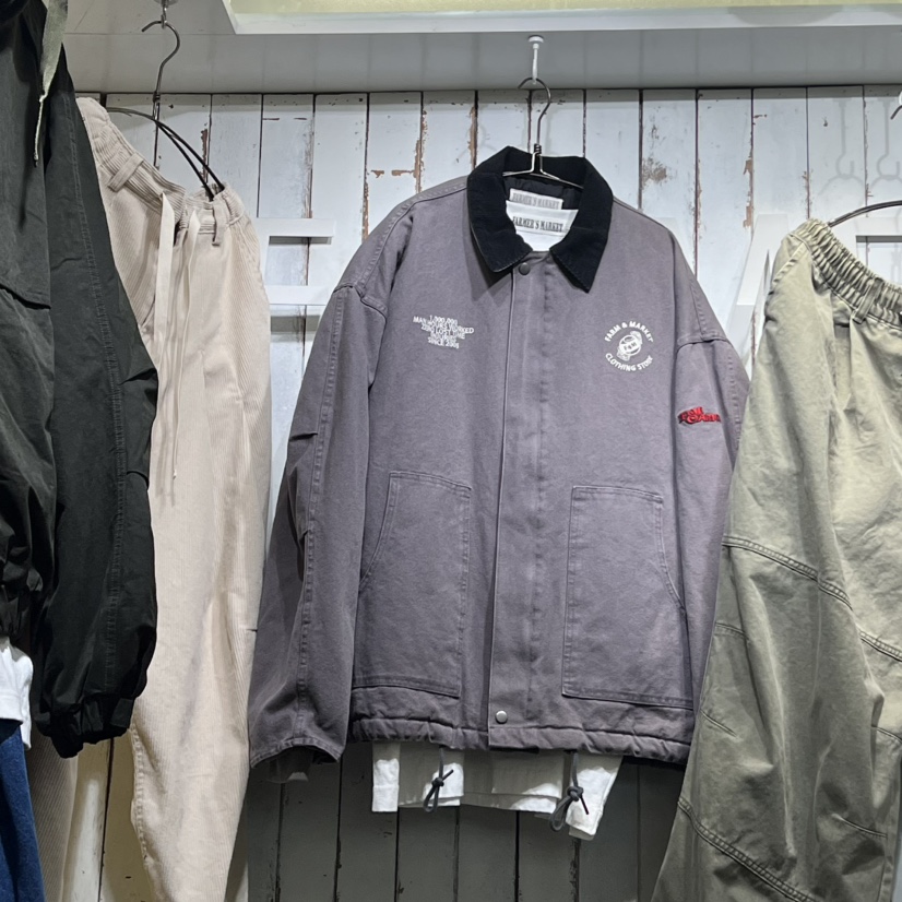 FARMERS MARKET韓國直郵㊣女士新品推薦時尚職業夾克夾棉絨FARMERS MARKET夾克圖色1