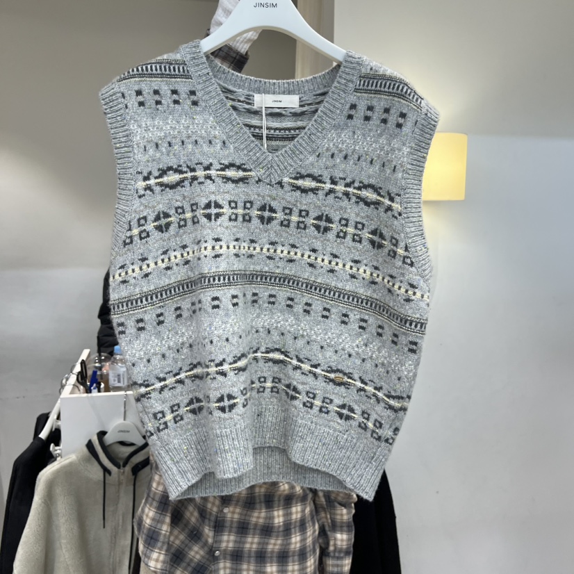 JINSIM東大門㊣直郵女裝新品推薦職業休閑人氣時尚吊帶背心JINSIM吊帶/背心圖色2