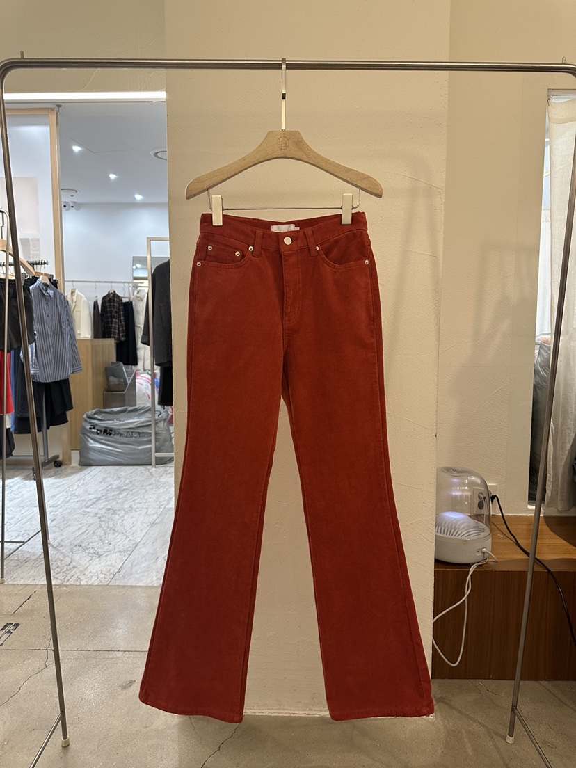 BPLAN韓國代購㊣女裝新品推薦熱賣職業25秋冬休閑褲加絨羊毛BPLAN休閑褲圖色1