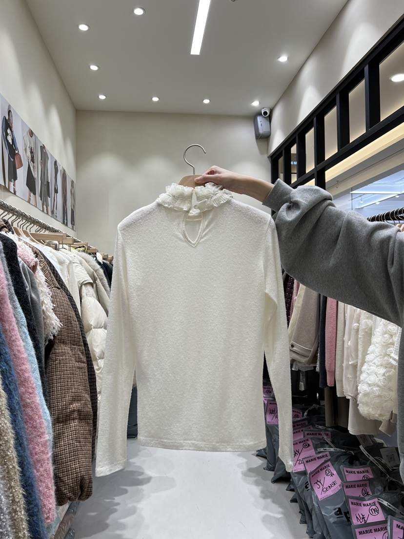 MARIE MARIE韓國直郵㊣女士新品職業熱賣休閑25秋冬長袖T恤MARIE MARIE長袖T恤