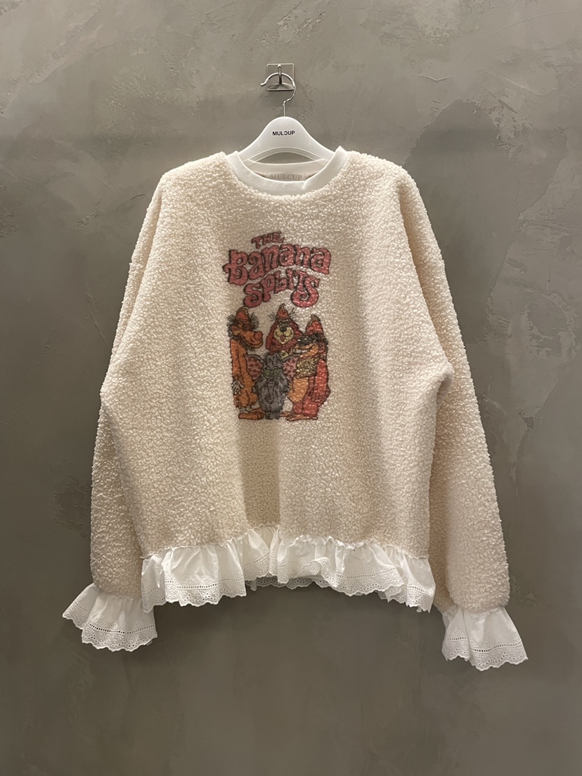 MULCUP東大門㊣代購女裝新品25秋冬真品熱賣職業推薦休閑衛衣MULCUP衛衣圖色1