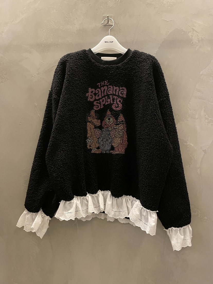 MULCUP東大門㊣代購女裝新品25秋冬真品熱賣職業推薦休閑衛衣MULCUP衛衣圖色2