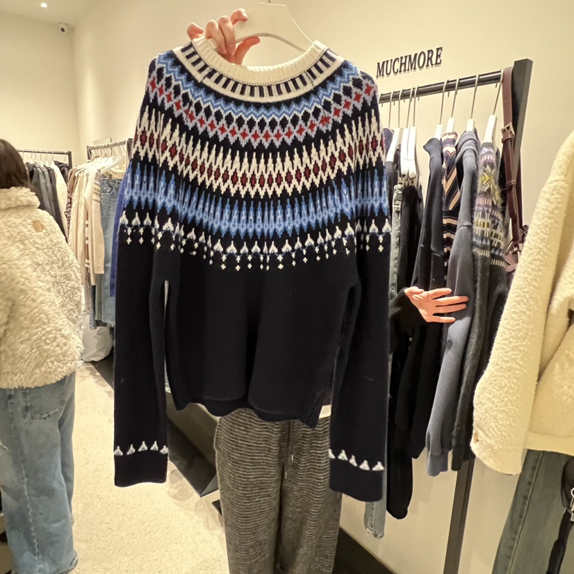 MUCH MORE東大門㊣直郵女裝新品休閑真品推薦人氣熱賣毛衣MUCH MORE毛衣圖色1