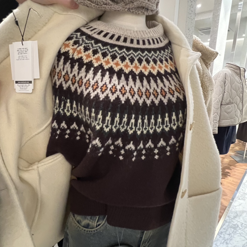 MUCH MORE東大門㊣直郵女裝新品休閑真品推薦人氣熱賣毛衣MUCH MORE毛衣圖色2