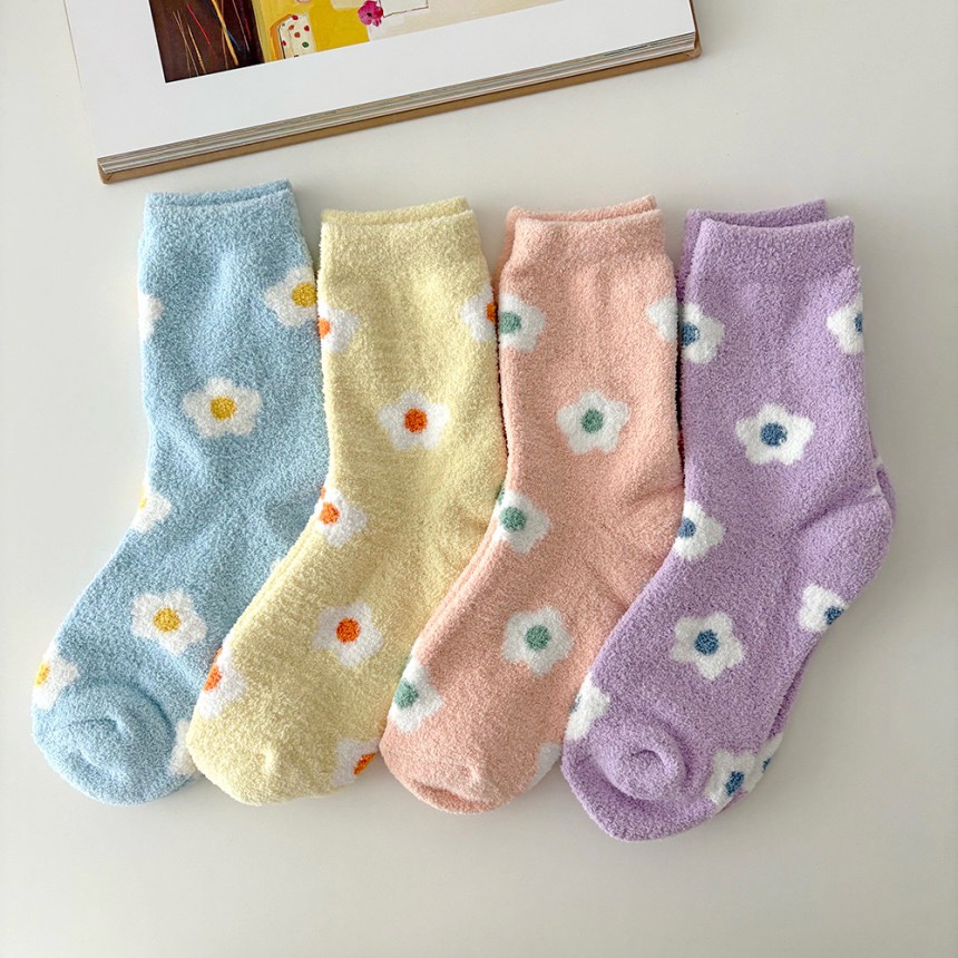 CACTUS-Q韓國直郵㊣女裝新品時尚熱賣人氣真品25秋冬休閑襪子CACTUS十雙起/可混搭襪子