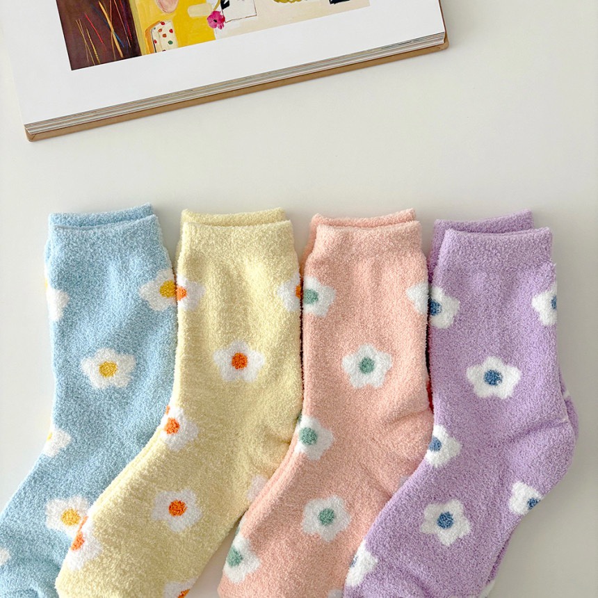 CACTUS-Q韓國直郵㊣女裝新品時尚熱賣人氣真品25秋冬休閑襪子CACTUS十雙起/可混搭襪子