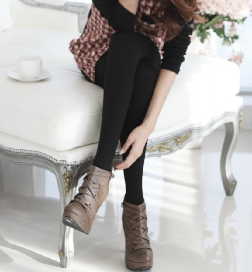 CACTUS-Q韓國直郵㊣女裝新款真品時尚熱賣休閑打底褲鯊魚褲CACTUS十雙起/可混搭打底褲/鯊魚褲