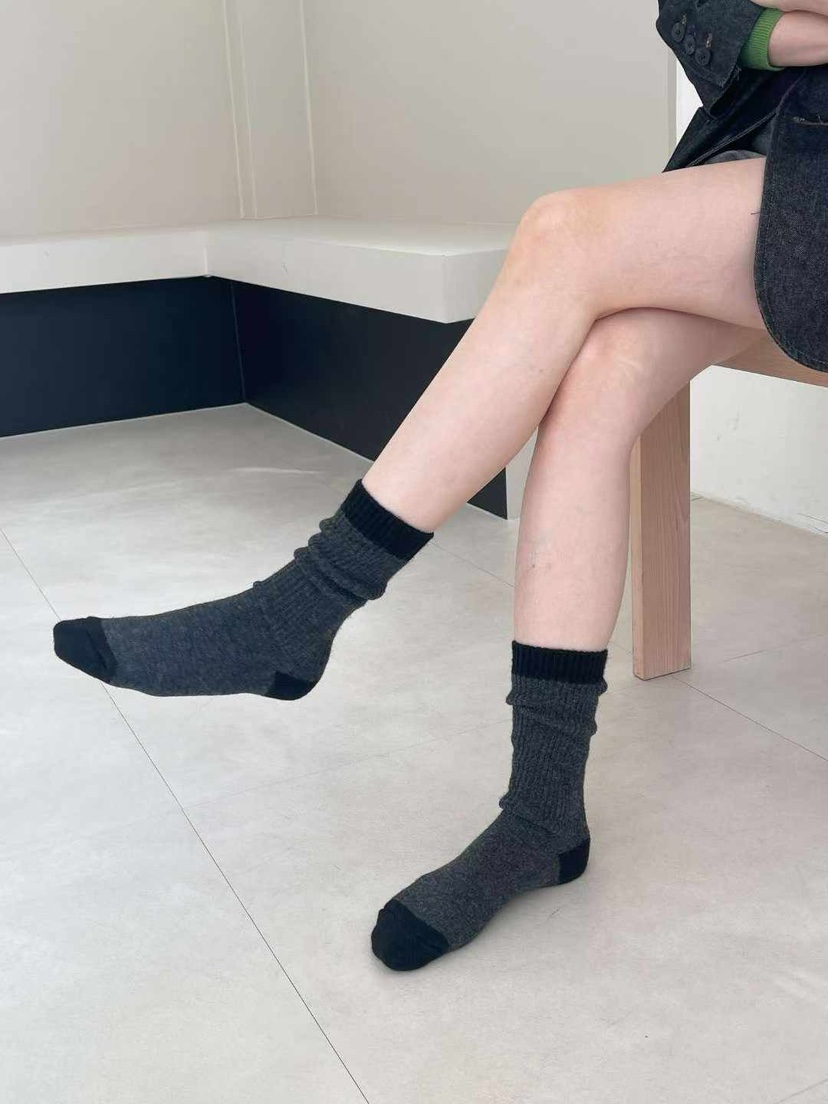 CACTUS-Q東大門㊣實拍女裝新品休閑人氣推薦25秋冬襪子羊毛羊絨CACTUS十雙起/可混搭襪子