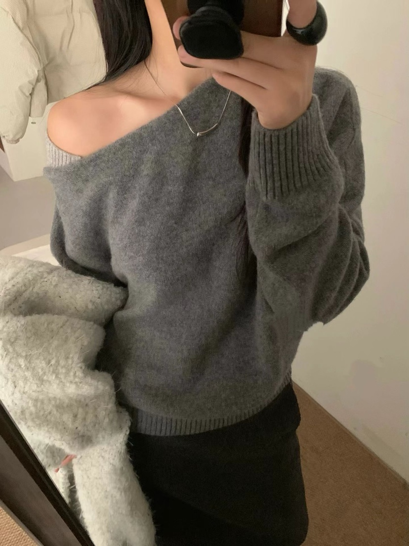 DARAK韓國直郵㊣女士新款人氣25秋冬時尚真品推薦休閑針織衫DARAK針織衫