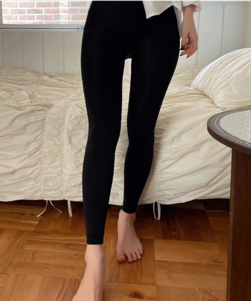 CACTUS-Q韓國代購㊣女士新品熱賣人氣推薦打底褲鯊魚褲九分絨CACTUS十雙起/可混搭打底褲/鯊魚褲圖色2