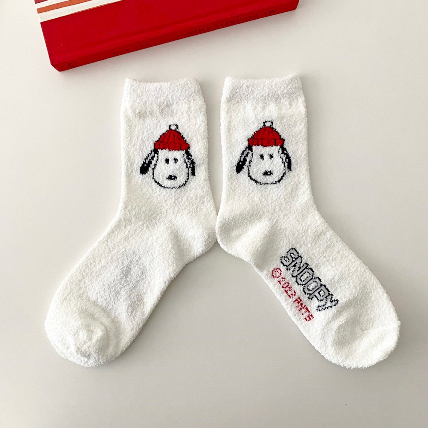 CACTUS-Q東大門㊣代購女裝新款真品25秋冬人氣熱賣時尚襪子CACTUS十雙起/可混搭襪子圖色1