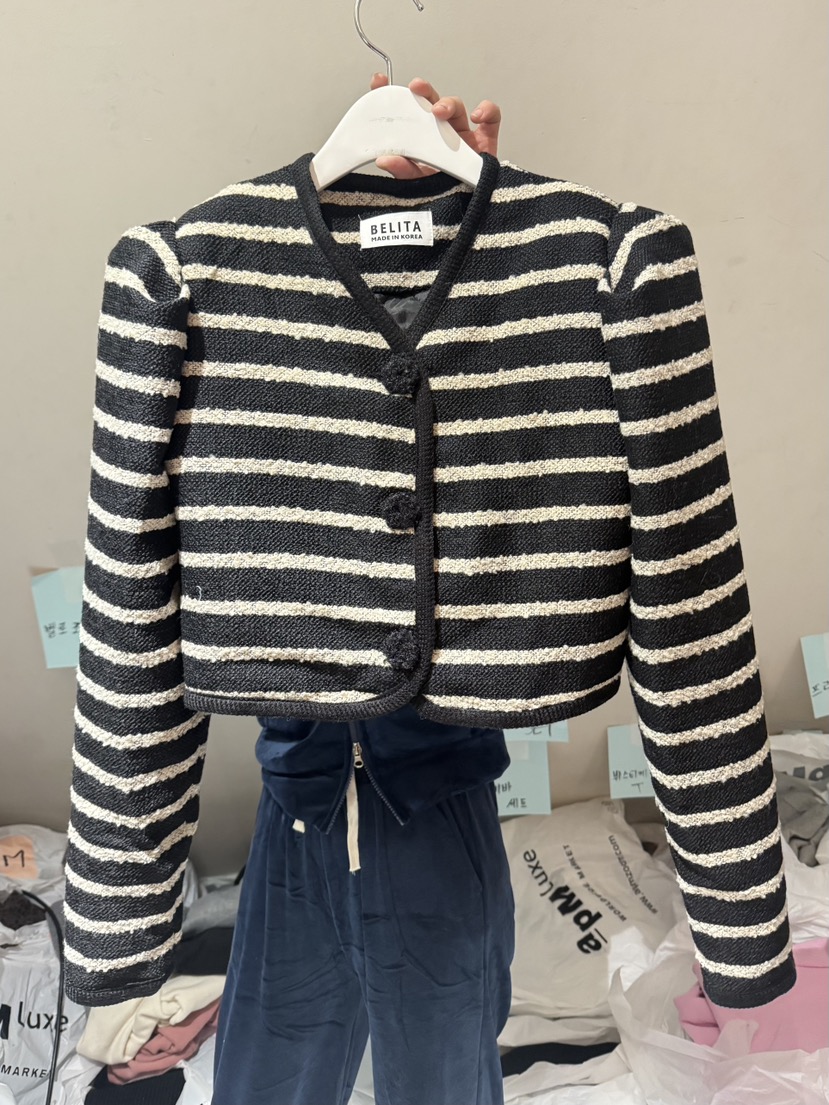 BELITA-L韓國代購㊣女裝新品職業真品人氣25秋冬時尚休閑夾克BELITA-L夾克圖色2