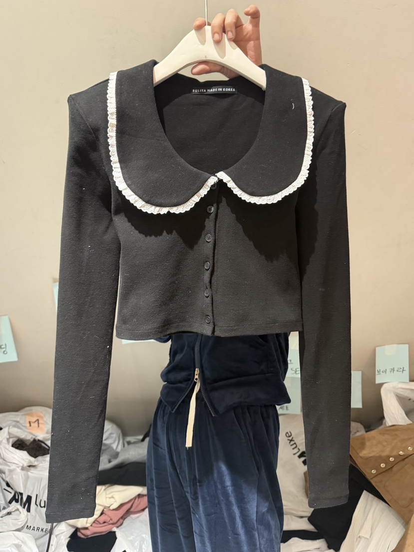 BELITA-L韓國代購㊣女士新款25秋冬推薦人氣職業休閑長袖T恤BELITA-L長袖T恤圖色5