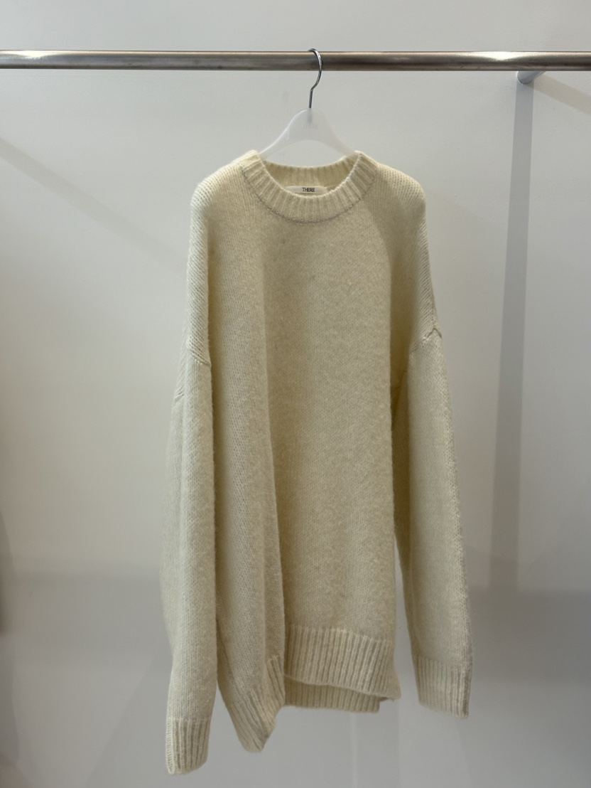 THERE東大門㊣直郵女士新品人氣時尚25秋冬熱賣針織衫馬海毛THERE針織衫圖色2
