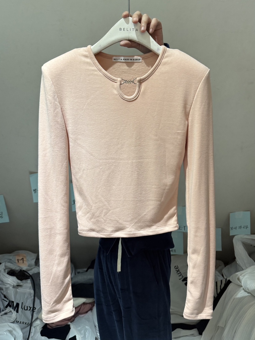BELITA-L東大門㊣代購女裝新款人氣休閑職業時尚熱賣長袖T恤BELITA-L長袖T恤圖色3