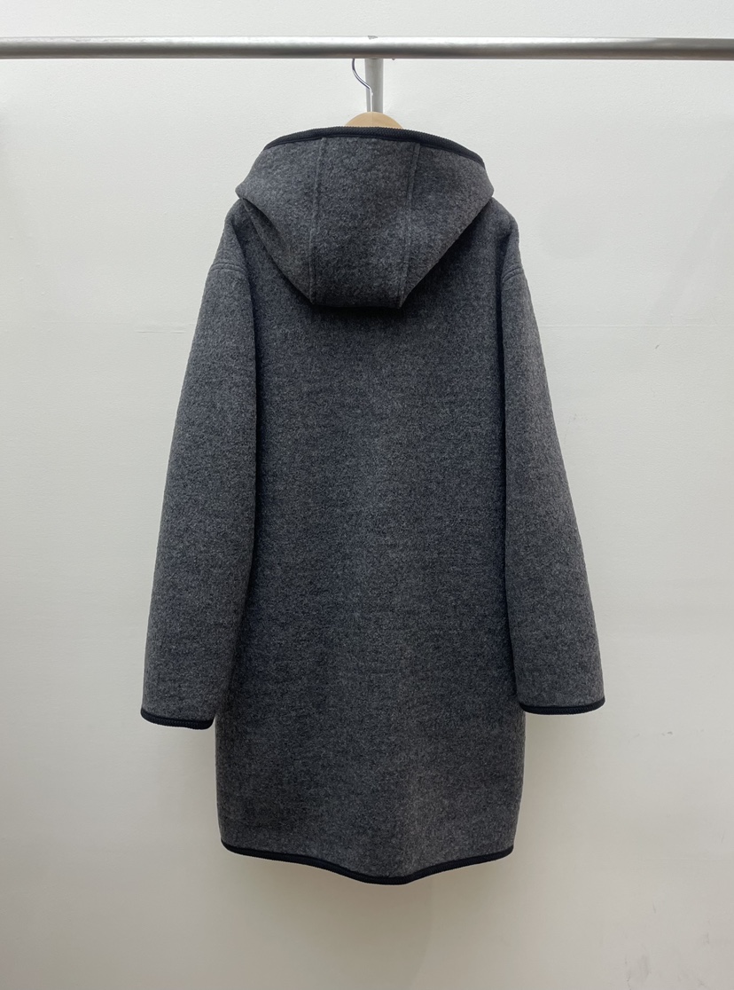 COMETE韓國代購㊣女裝新款熱賣人氣休閑25秋冬推薦中長款大衣COMETE中長款大衣