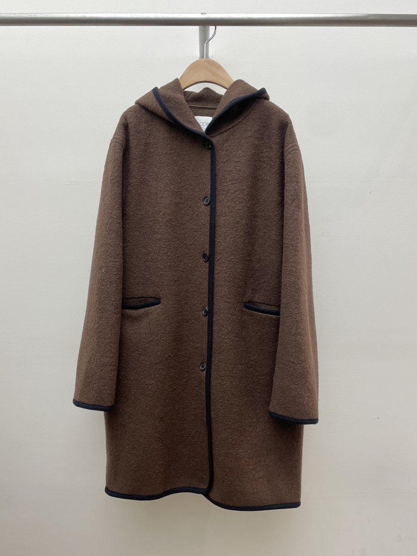 COMETE韓國代購㊣女裝新款熱賣人氣休閑25秋冬推薦中長款大衣COMETE中長款大衣圖色2