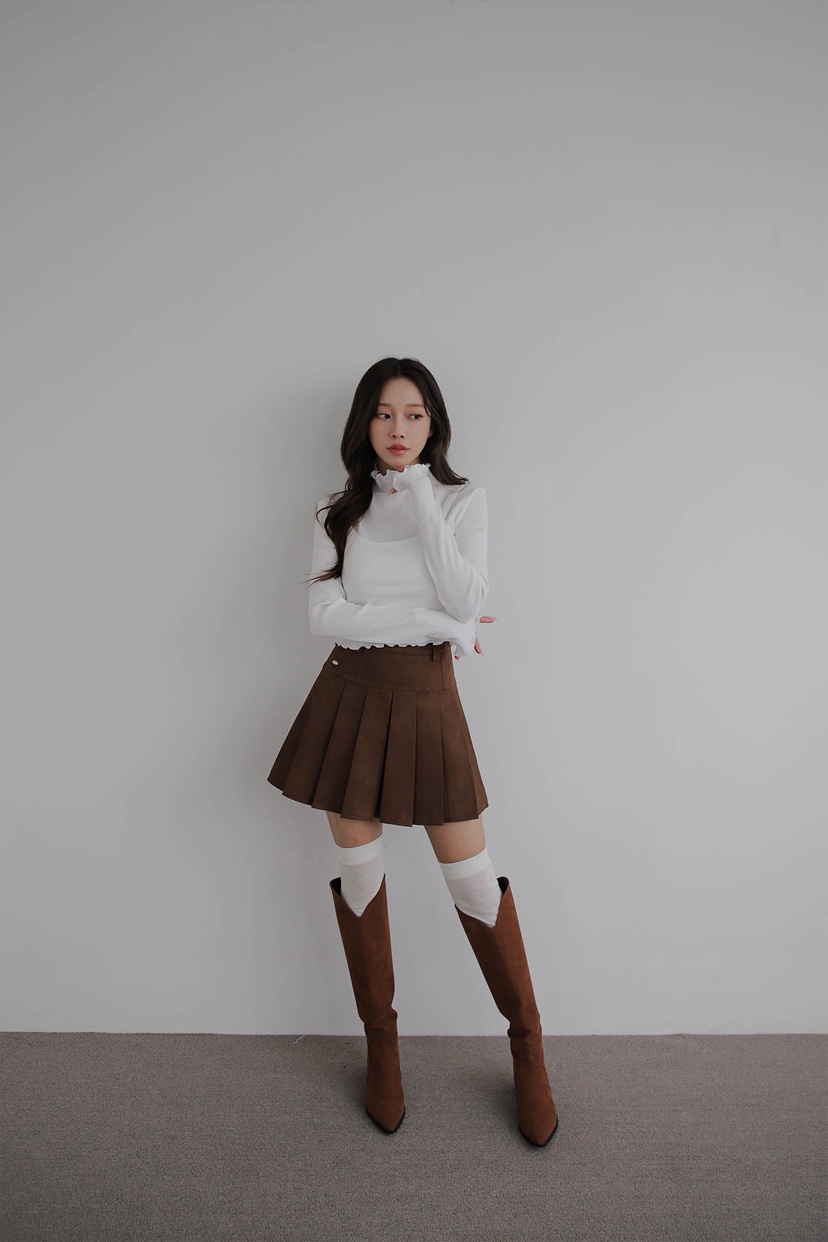 SLIT東大門㊣代購女裝新款推薦時尚熱賣25秋冬休閑人氣短裙SLIT短裙