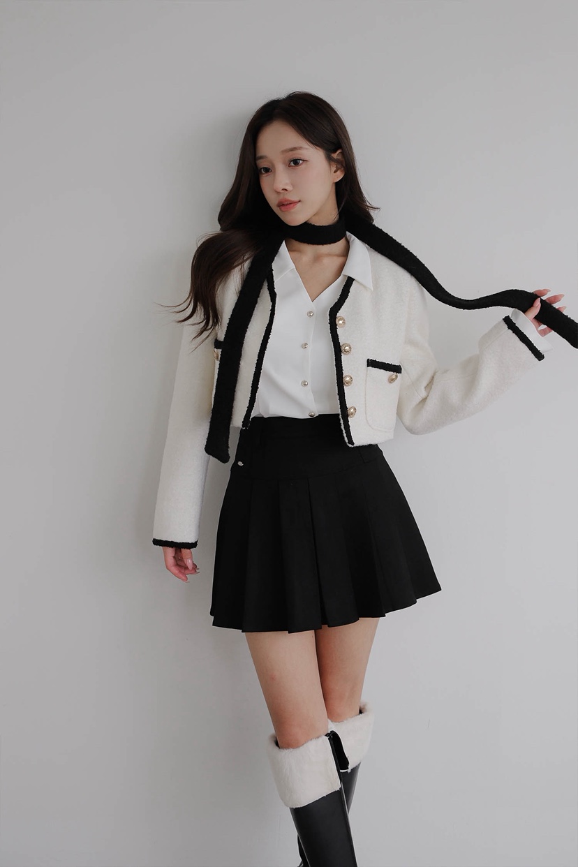 SLIT東大門㊣代購女裝新款推薦時尚熱賣25秋冬休閑人氣短裙SLIT短裙