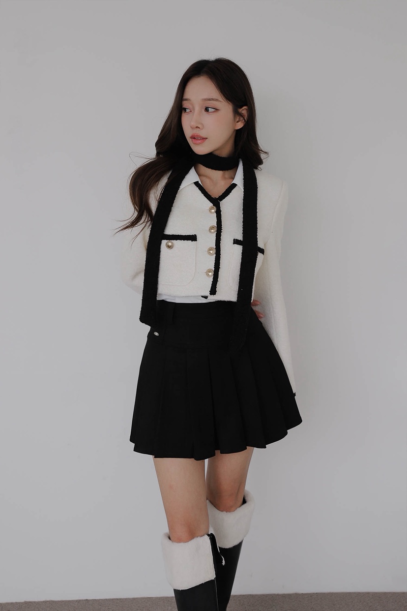 SLIT東大門㊣代購女裝新款推薦時尚熱賣25秋冬休閑人氣短裙SLIT短裙