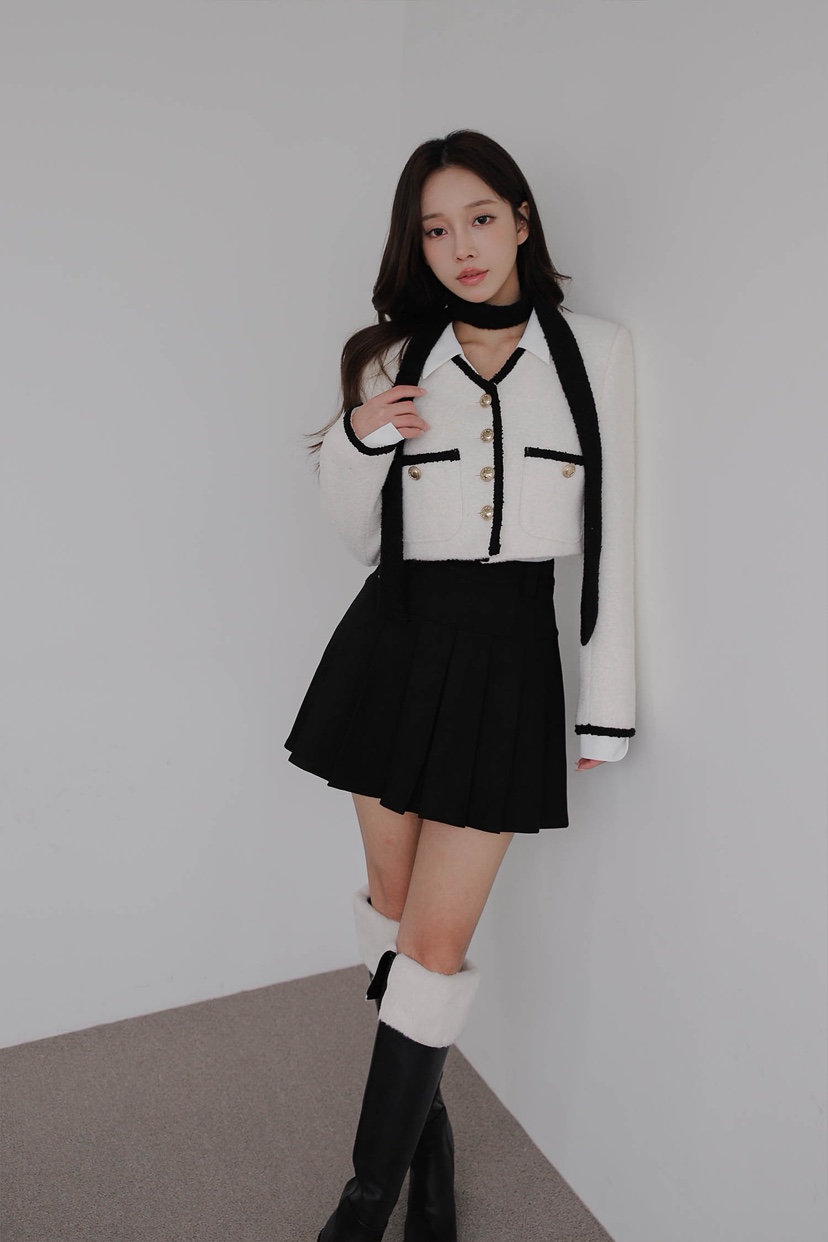 SLIT東大門㊣代購女裝新款推薦時尚熱賣25秋冬休閑人氣短裙SLIT短裙