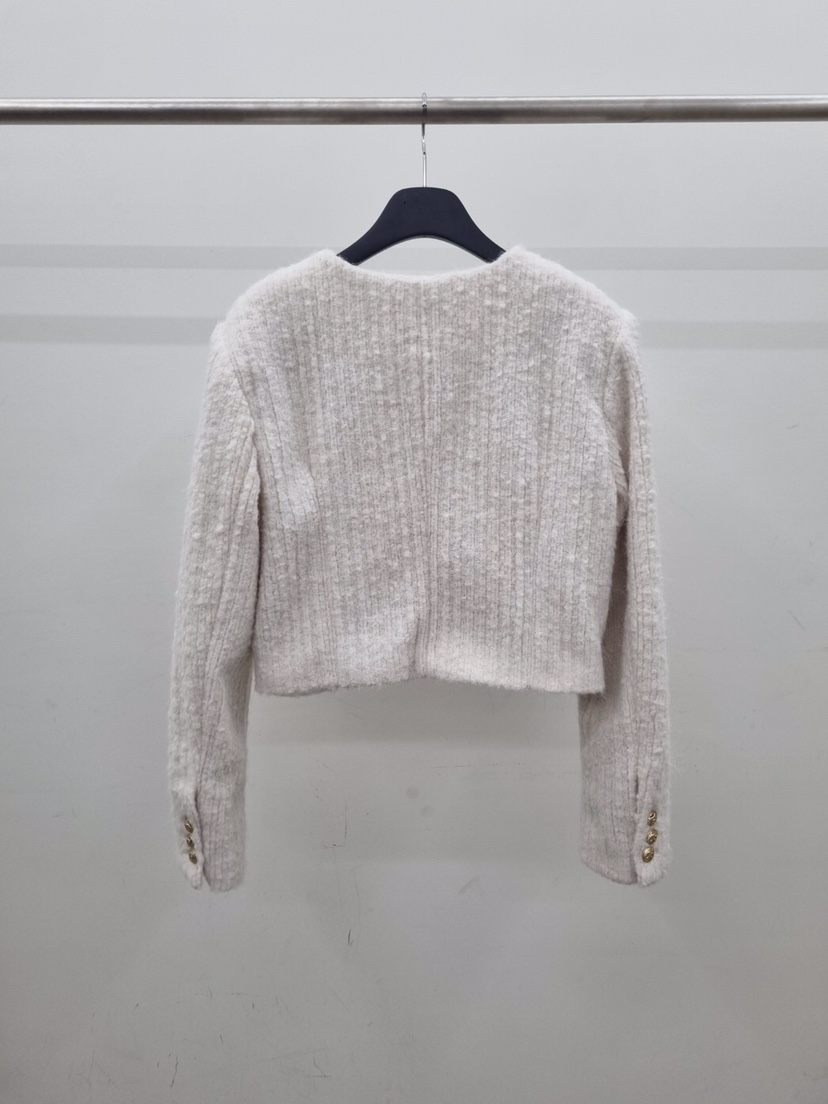 VERANDA東大門㊣代購女士新款休閑真品夾克安哥拉含圍巾花呢VERANDA夾克