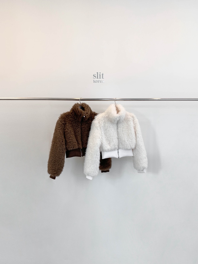 SLIT韓國直郵㊣女裝新品熱賣職業人氣休閑25秋冬真品短款大衣SLIT短款大衣