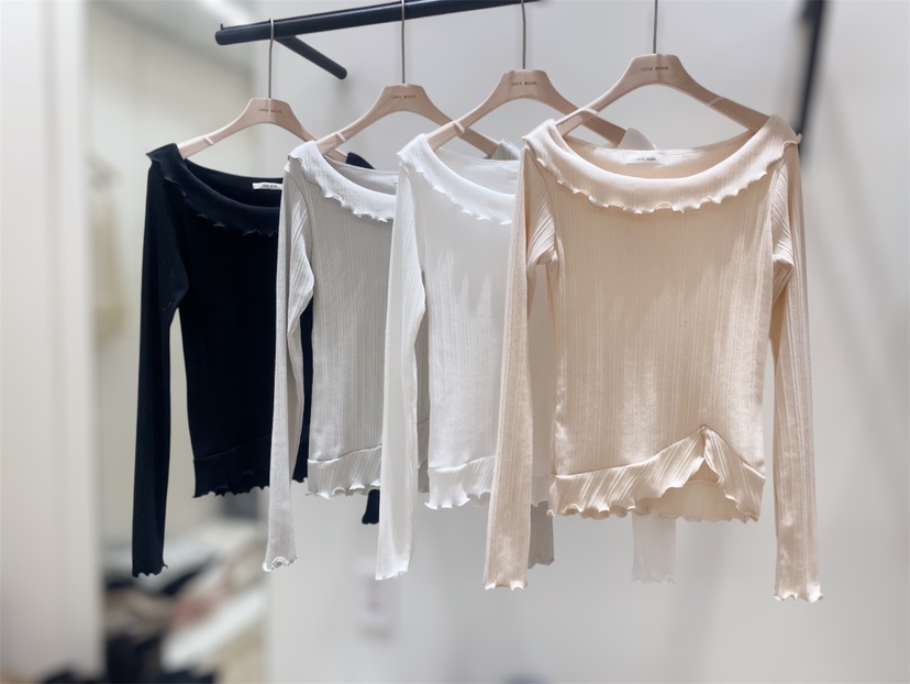 LOVE ROSIE東大門㊣代購女士新款休閑職業25秋冬真品長袖T恤LOVE ROSIE長袖T恤