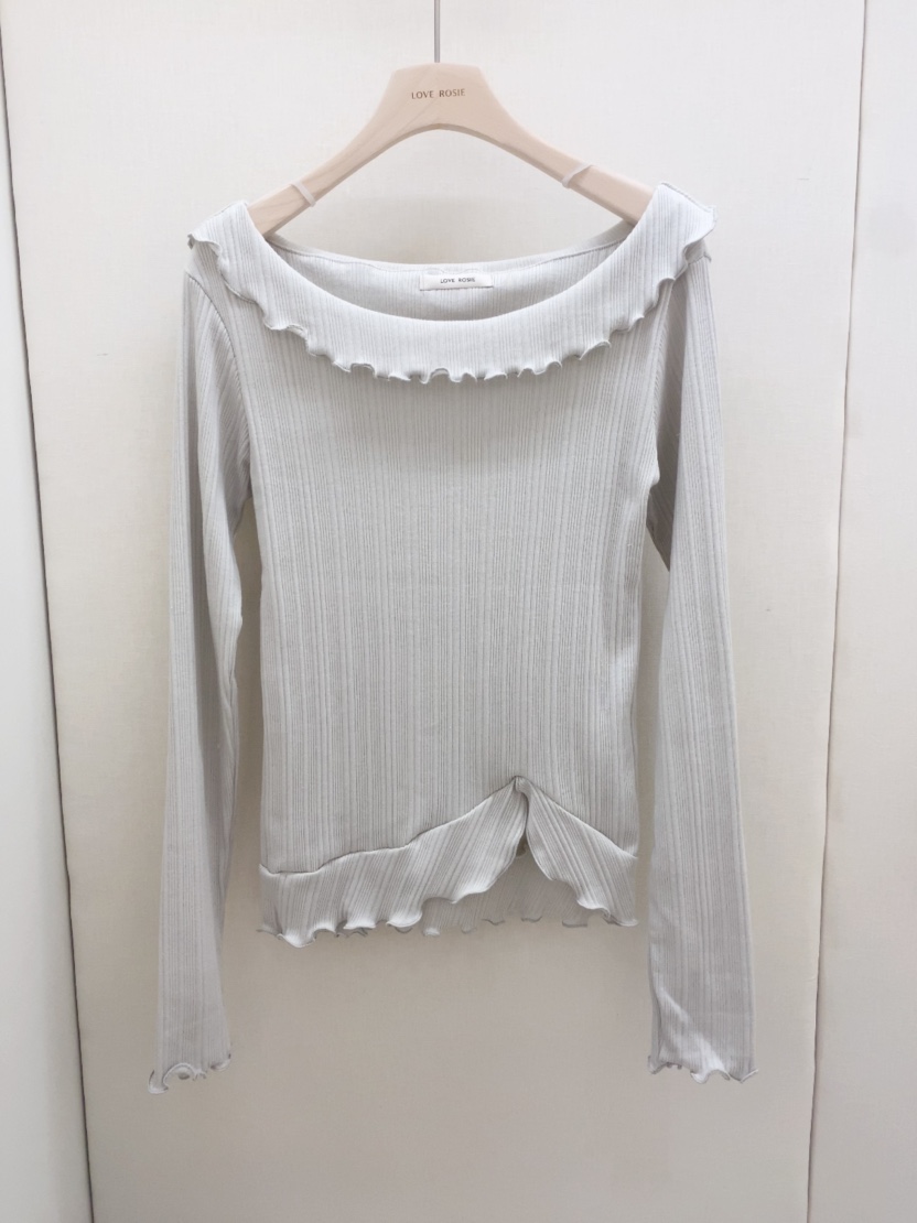 LOVE ROSIE東大門㊣代購女士新款休閑職業25秋冬真品長袖T恤LOVE ROSIE長袖T恤圖色2