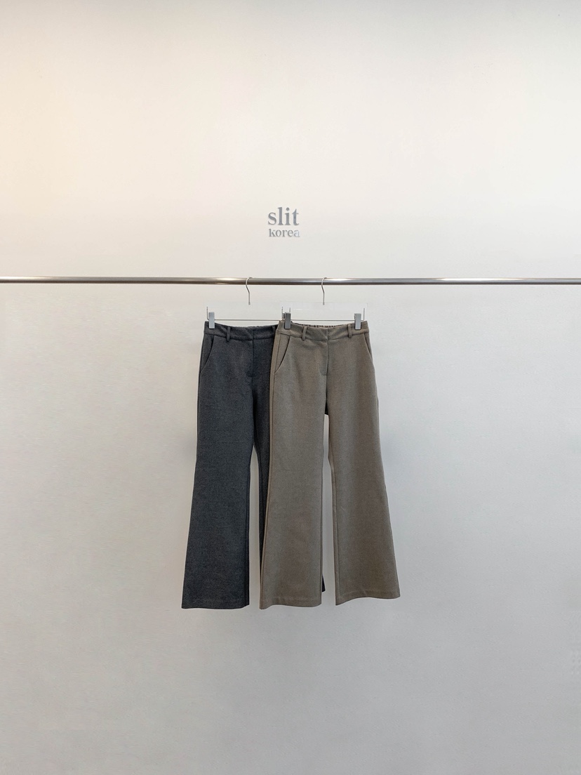 SLIT韓國直郵㊣女裝新款25秋冬職業時尚休閑推薦人氣休閑褲SLIT休閑褲