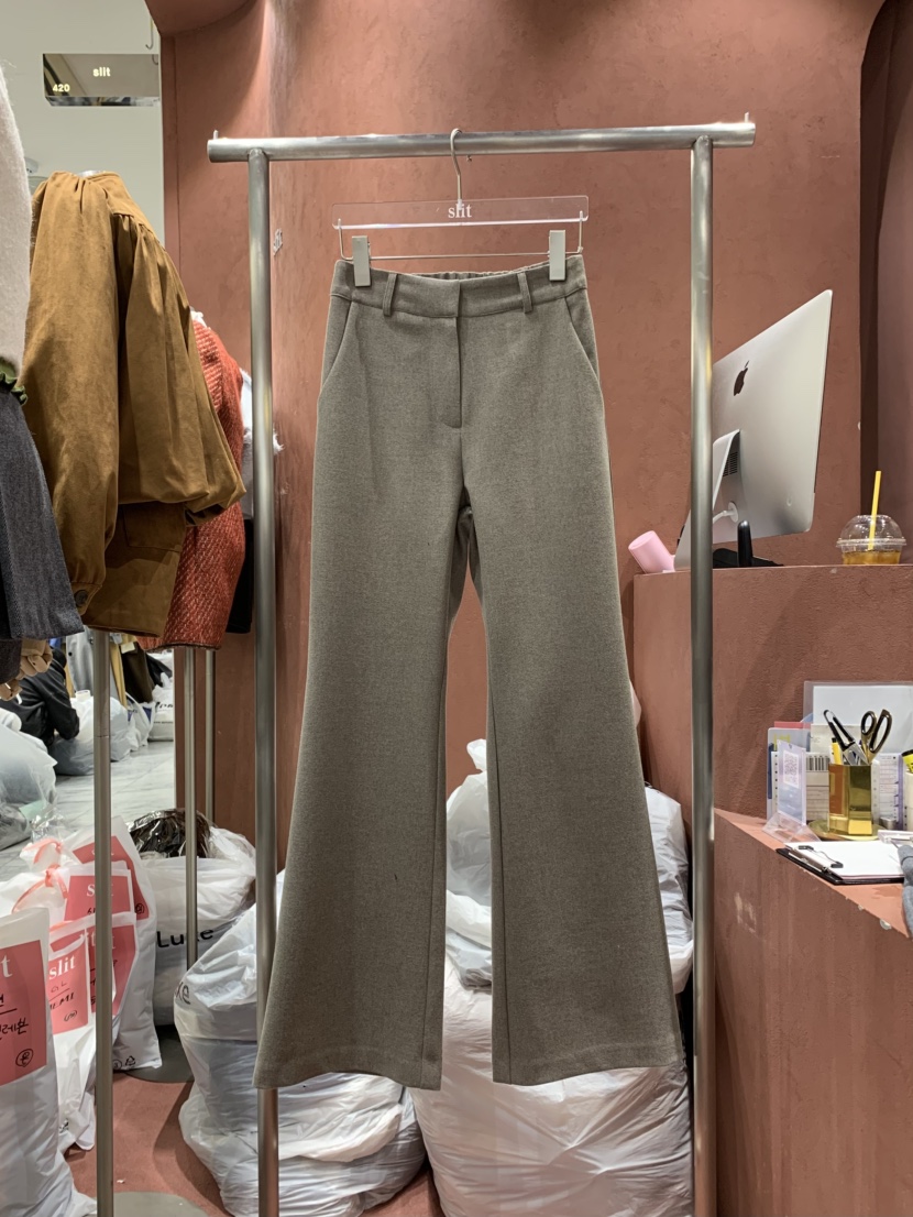 SLIT韓國直郵㊣女裝新款25秋冬職業時尚休閑推薦人氣休閑褲SLIT休閑褲圖色2