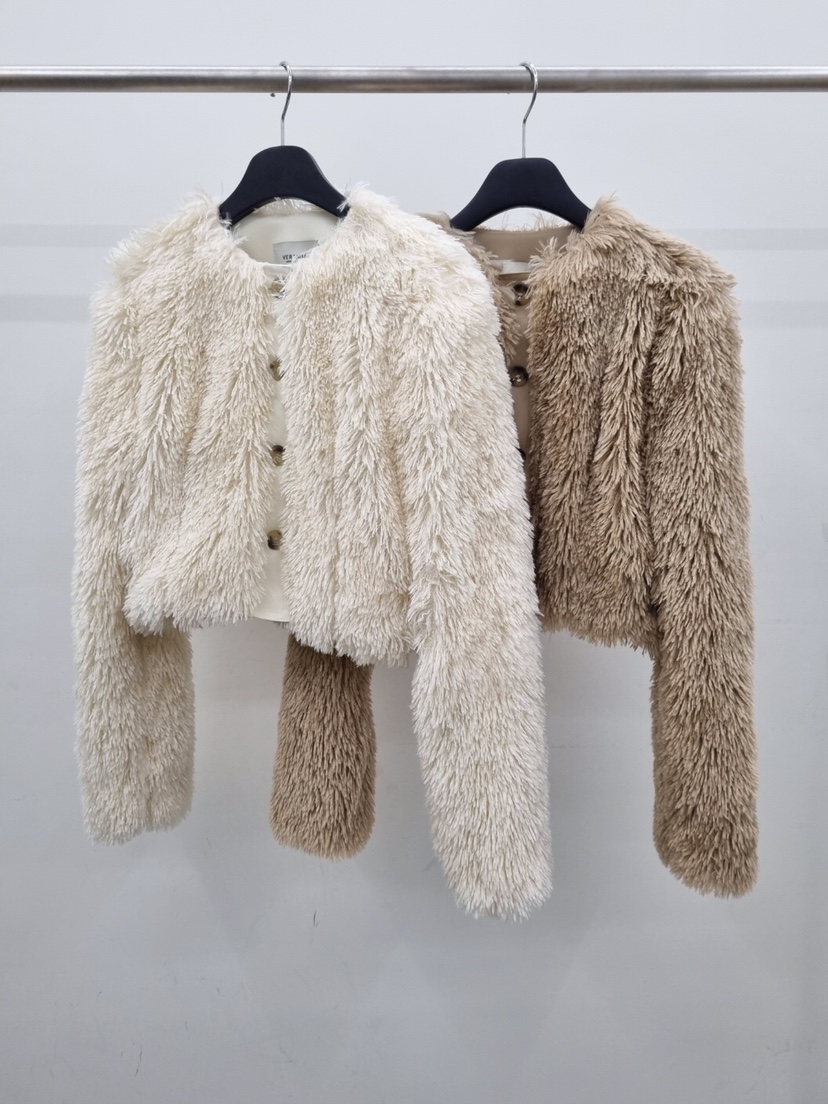 VERANDA東大門㊣實拍女裝新品時尚25秋冬真品職業熱賣短款大衣VERANDA短款大衣