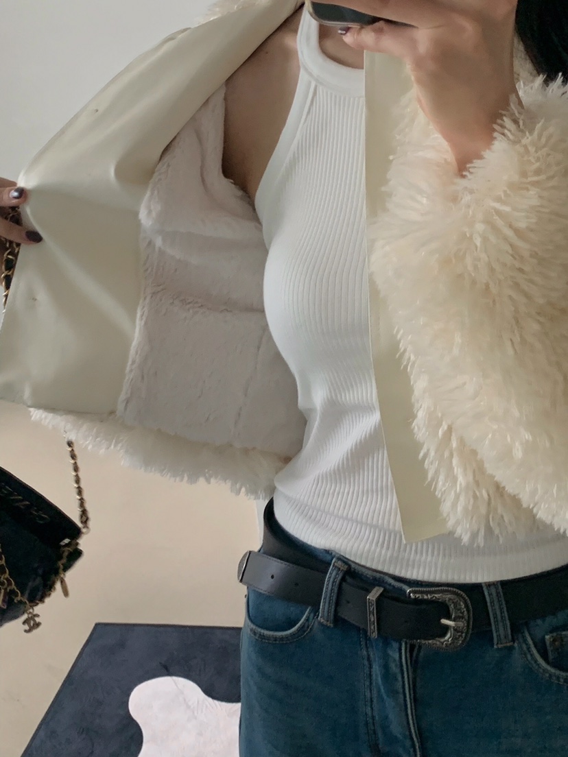 VERANDA東大門㊣實拍女裝新品時尚25秋冬真品職業熱賣短款大衣VERANDA短款大衣