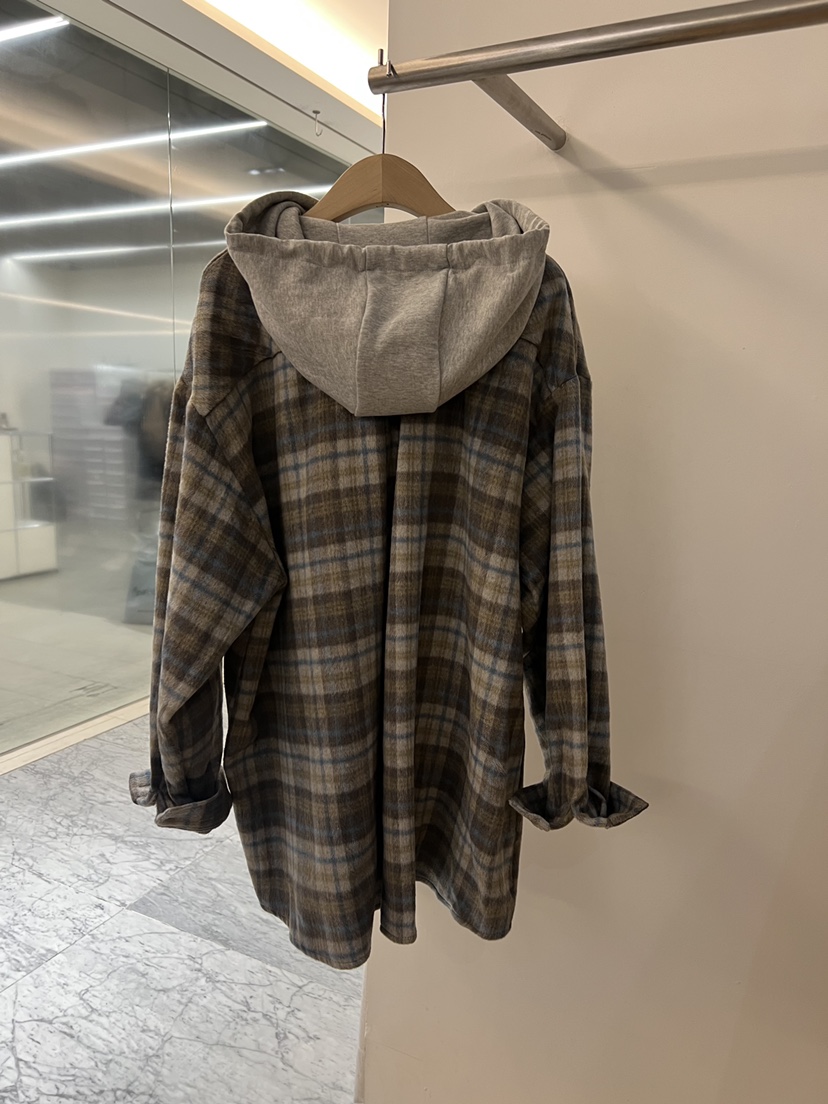 DE VENTI東大門㊣代購女裝新款25秋冬時尚襯衫蕾絲衫連帽衫DE VENTI襯衫/蕾絲衫