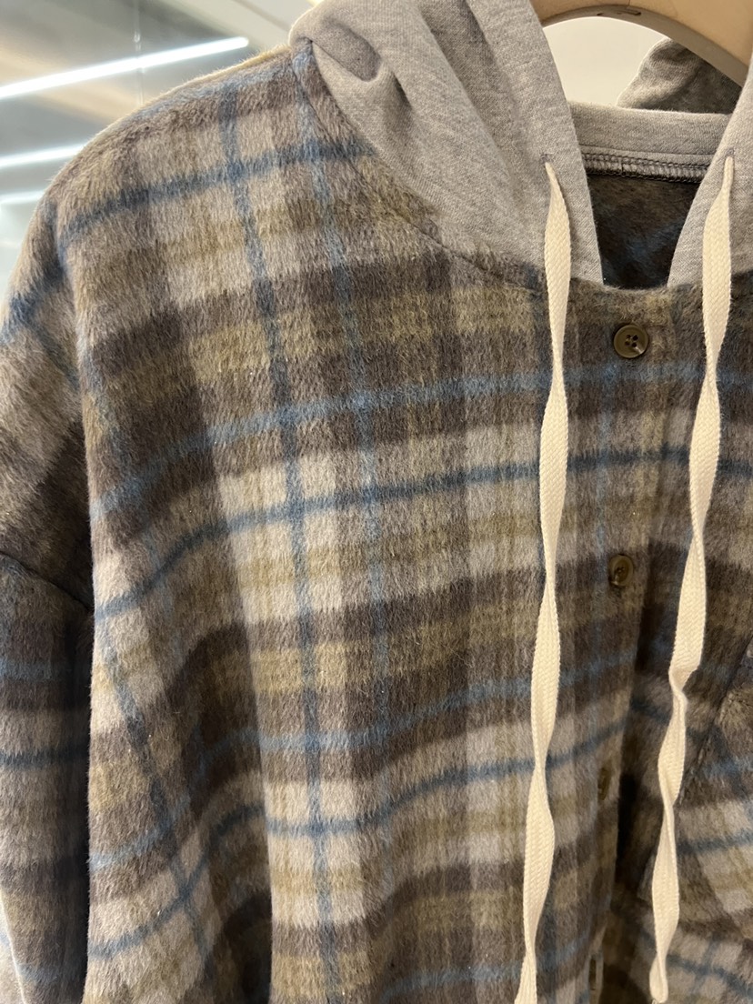 DE VENTI東大門㊣代購女裝新款25秋冬時尚襯衫蕾絲衫連帽衫DE VENTI襯衫/蕾絲衫